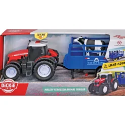 Traktori ja kärry 26 cm Massey Ferguson