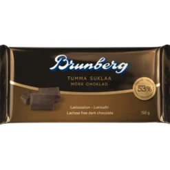 Tumma suklaa 150g laktoositon suklaalevy