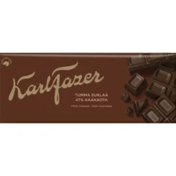 Tumma suklaalevy Karl Fazer 180 g