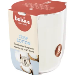 Tuoksukynttilä Bolsius Puuvilla