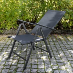 Tuoli Parco Como, musta