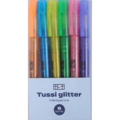 Tussi Iisi 6 kpl glitter