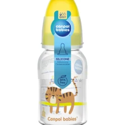 Tuttipullo Canpol babies 125 ml Africa keltainen