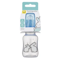 Tuttipullo 120 ml muotoiltu
