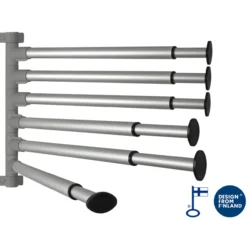 Tuuletusteline Duster M6 harmaa