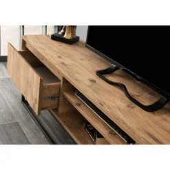 TV-taso Chic Home 180 cm Amanda ruskea/musta