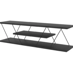 TV-taso Chic Home 120 cm Carita antrasiitti