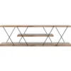 TV-taso Chic Home 120 cm Carita musta/ruskea