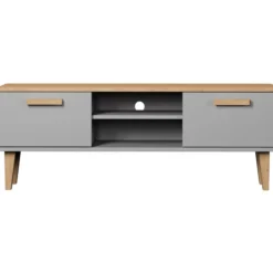 TV-taso Kocot 120 cm Denver harmaa/beige