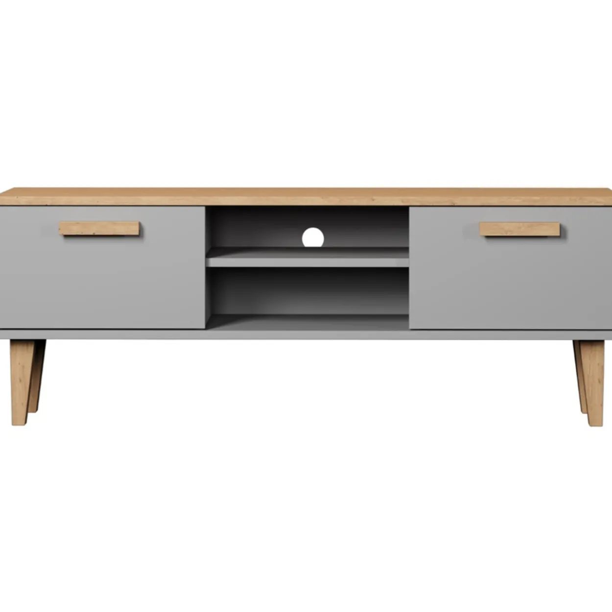 TV-taso Kocot 120 cm Denver harmaa/beige
