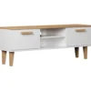 TV-taso Kocot 120 cm Denver valkoinen/beige