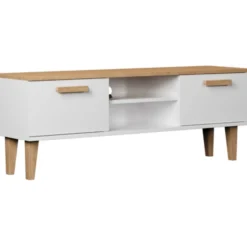 TV-taso Kocot 120 cm Denver valkoinen/beige