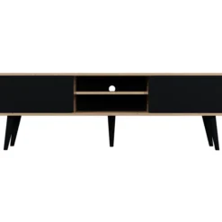 TV-taso Kocot 160 cm Toronto musta/beige