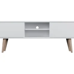TV-taso Kocot 120 cm Toronto valkoinen