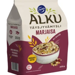 Täysjyvämysli Fazer Alku 600 g marjaisa