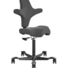 Työtuoli Lykke Comfort ergonominen tummanharmaa