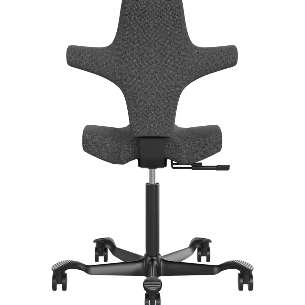 Työtuoli Lykke Comfort ergonominen tummanharmaa