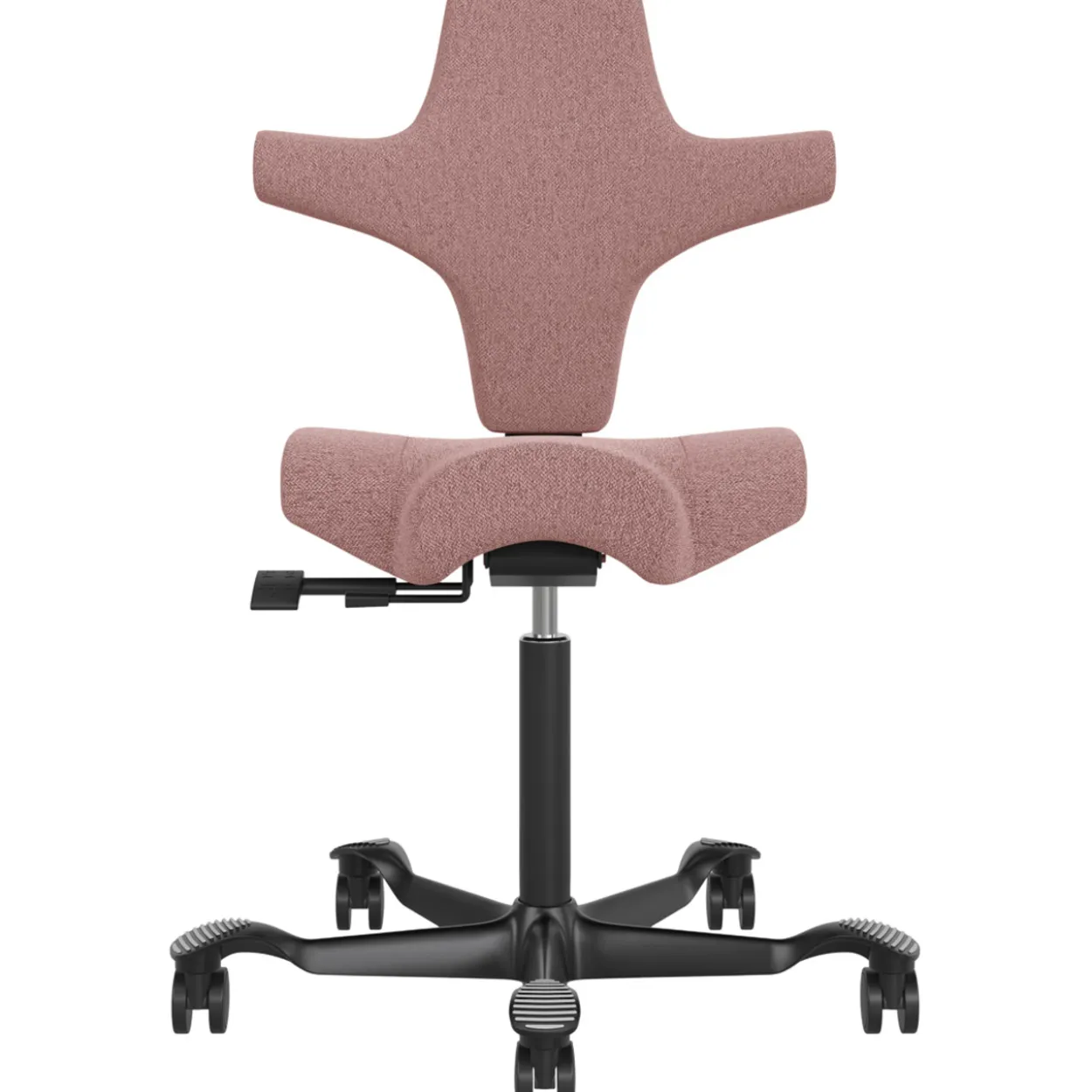 Työtuoli Lykke Comfort ergonominen pinkki