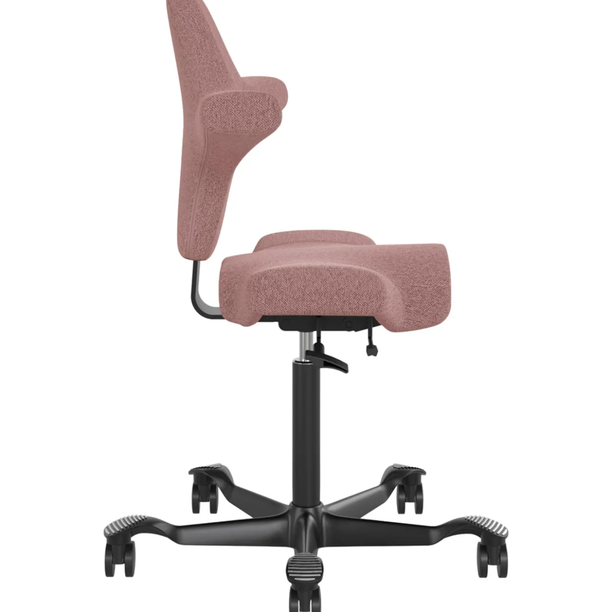 Työtuoli Lykke Comfort ergonominen pinkki