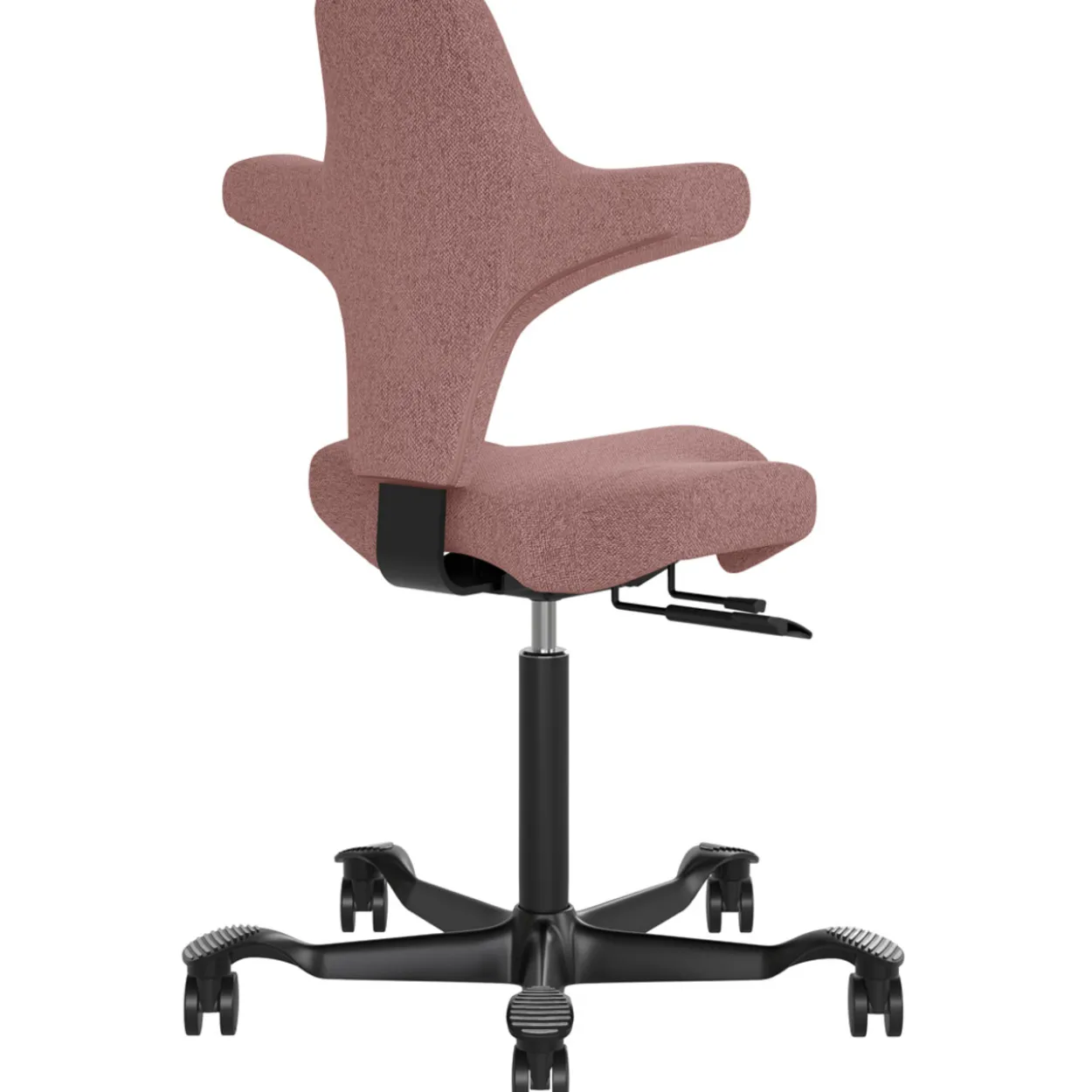 Työtuoli Lykke Comfort ergonominen pinkki