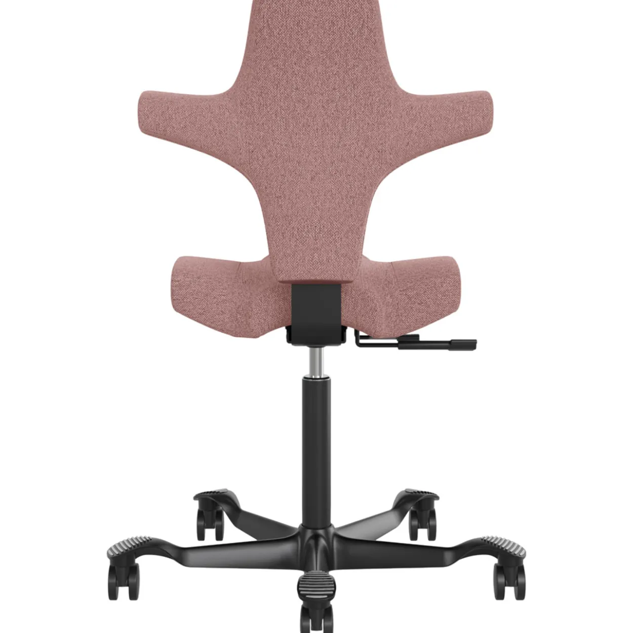 Työtuoli Lykke Comfort ergonominen pinkki