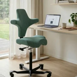 Työtuoli Lykke Comfort ergonominen vihreä