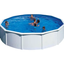 Uima-allas Gre by Swim & Fun Ø550 x 120 cm pyöreä, valkoinen