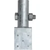 U-kiinnike 52 x 95 mm ruuvipaalulle