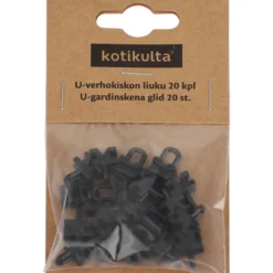 U-liuku Kotikulta 20 kpl musta