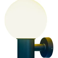 Ulkoseinävalaisin Aneta Lighting Saltvik, musta/valkoinen