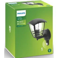 Ulkoseinävalaisin Philips Creek 60 W, liiketunnistimella