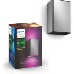 Ulkoseinävalaisin Philips Hue Resonate White and Color Ambiance 2x8W, rosteri