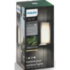 Ulkoseinävalaisin Philips Hue Turaco 9W, antrasiitti