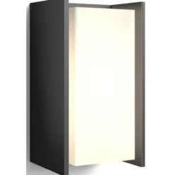 Ulkoseinävalaisin Philips Hue Turaco 9W, antrasiitti