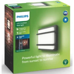 Ulkoseinävalaisin Philips Petronia 12 W