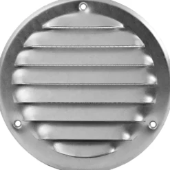 Ulkosäleikkö Europlast MR100Zn halkaisija 100 mm metalli galvanoitu