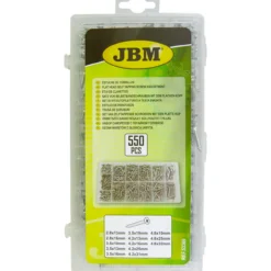 Uppokanta yleisruuvilajitelma 550 osaa JBM