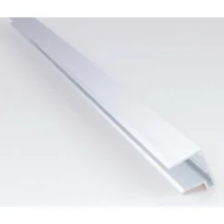 U-päätelista Keraplast, 16 mm alumiini 2,5 m