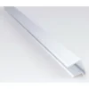 U-päätelista Keraplast, 16 mm alumiini 1,05 m