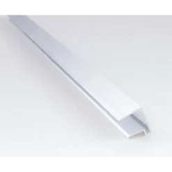 U-päätelista Keraplast, 16 mm alumiini 3,5 m