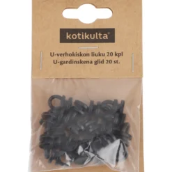 U-pyöröliuku Kotikulta 20 kpl musta