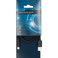 USB-kaapeli 3.2 Gen 1 Energy+ USB-A uros - USB-C uros 1 m
