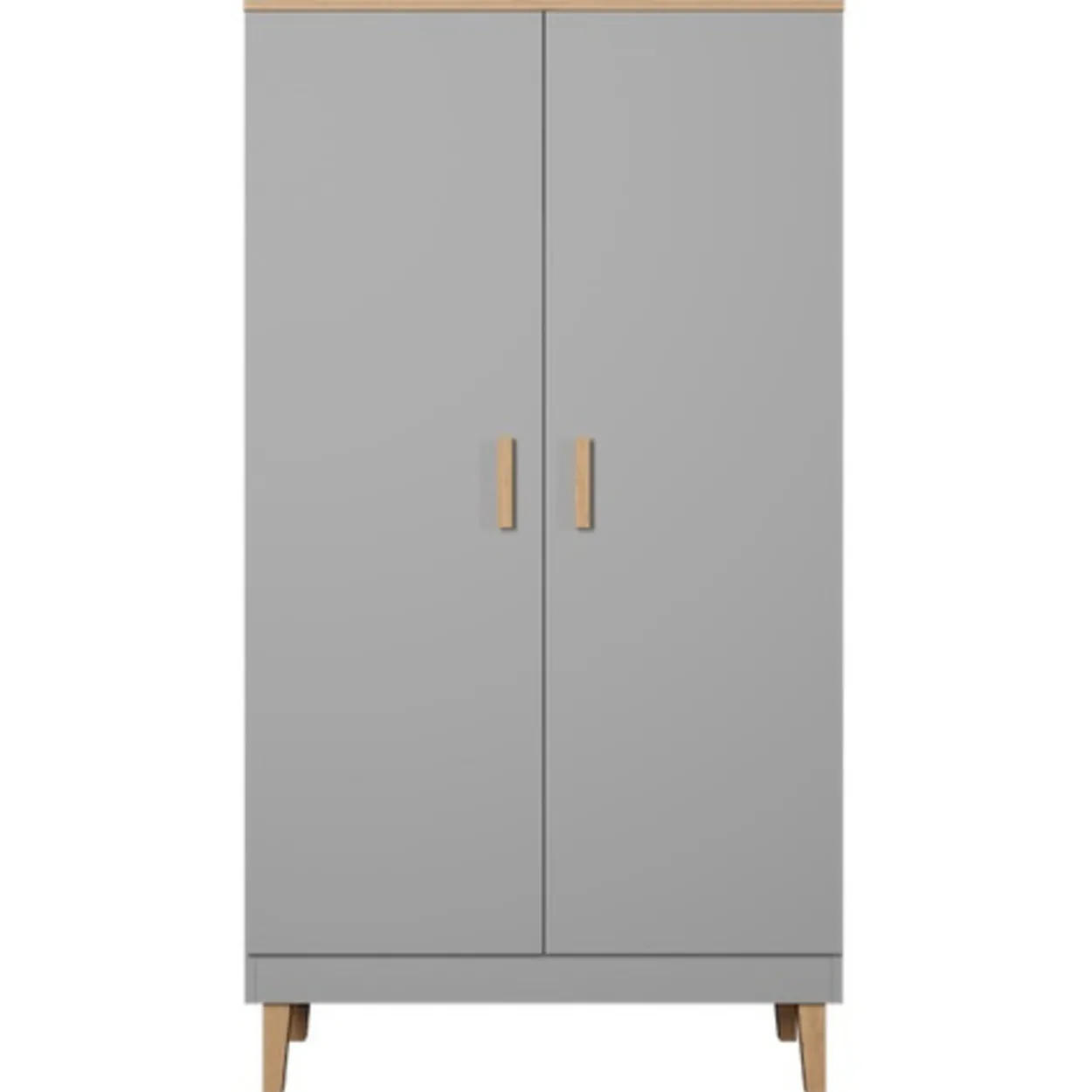Vaatekaappi Kocot 184 x 100 cm Denver harmaa/beige