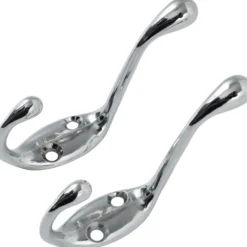 Vaatekoukku Brücke kromi 2 kpl