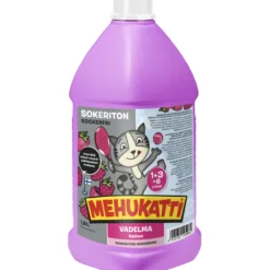 Vadelmamehujuomatiiviste Mehukatti 1,5 l sokeriton