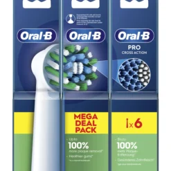 Vaihtoharja Oral-B Cross Action 2+2+2