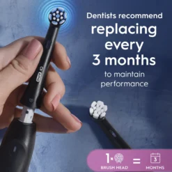 Vaihtoharja Oral-B 6 kpl iO Gentle Care Black
