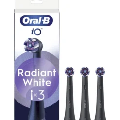 Vaihtoharja Oral-B 3 kpl iO Radiant White Black