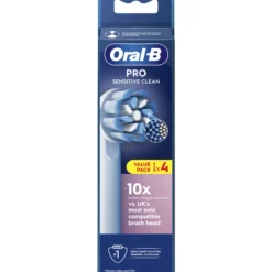 Vaihtoharja Oral-B 4 kpl Sensitive Clean & Care