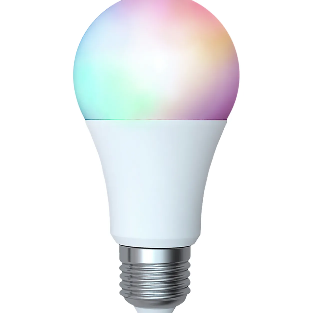 Vakiolamppu Smart 9 W opaali E27, 806 lm RGB/TW 2700-6500K